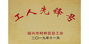 2019年榮獲柯橋區(qū)總工會(huì)“工人先鋒號(hào)”稱號(hào).JPG